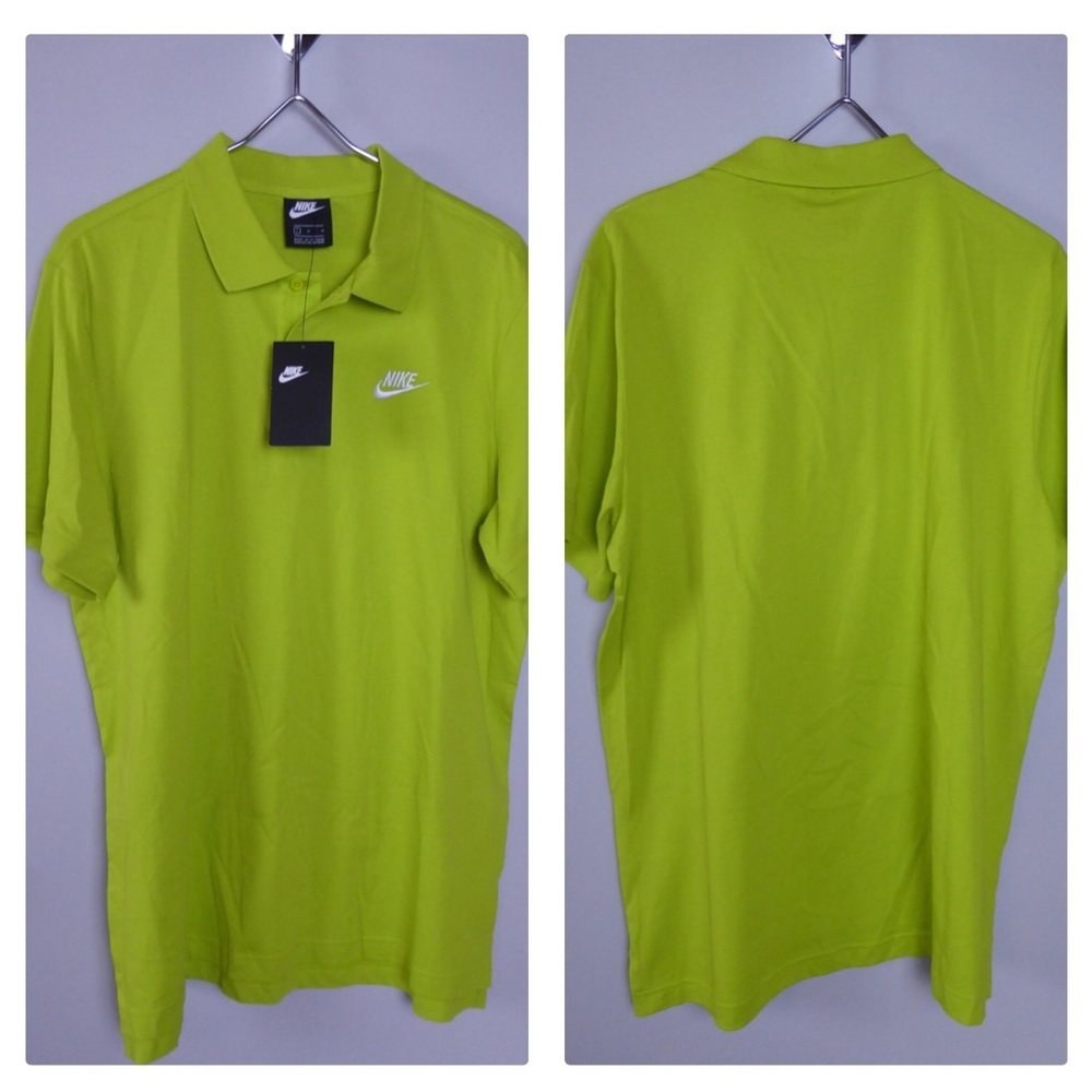 Nike Men’s Soft 100% Jersey Cotton Polo Shirt NWT